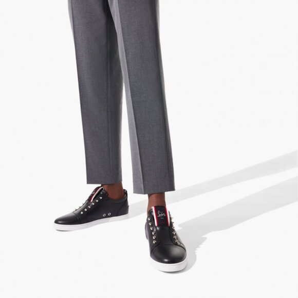 Christian Louboutin Shoes - Christian Louboutin Women's F.A.V Fique A Vontade Sneakers in Black $995